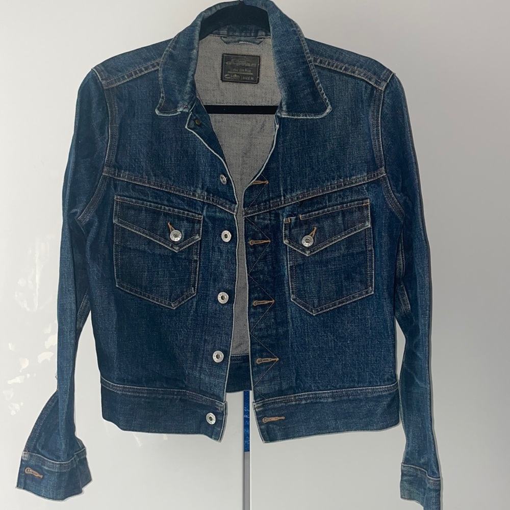 Gstar US First vintage selvedged denim jacket medium